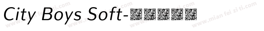 City Boys Soft字体转换
